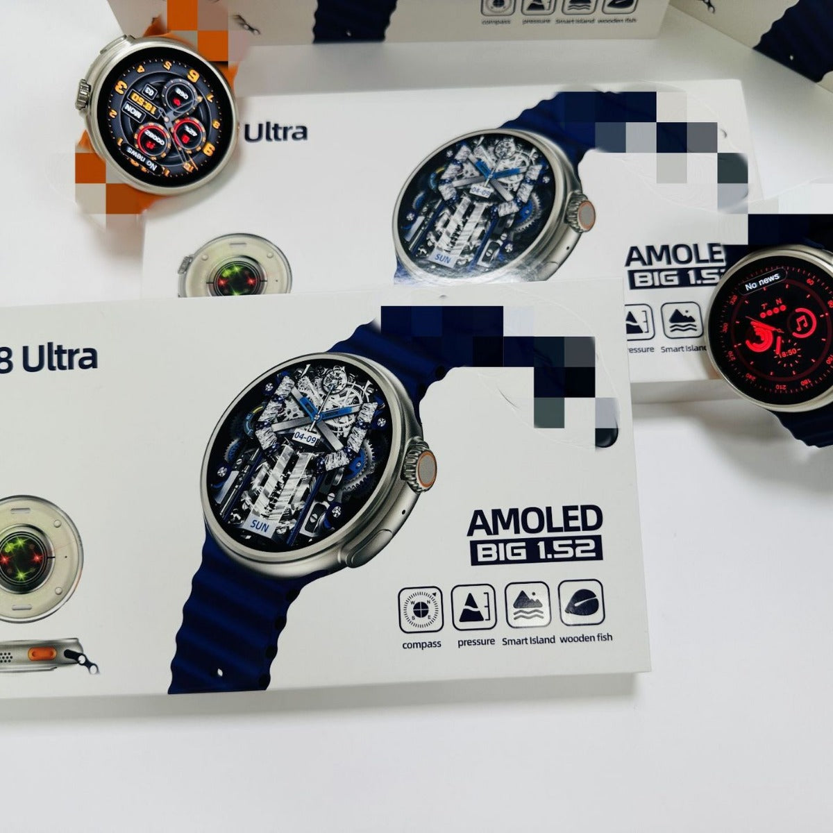 Cross-border Hot AMOLED Smart Watch