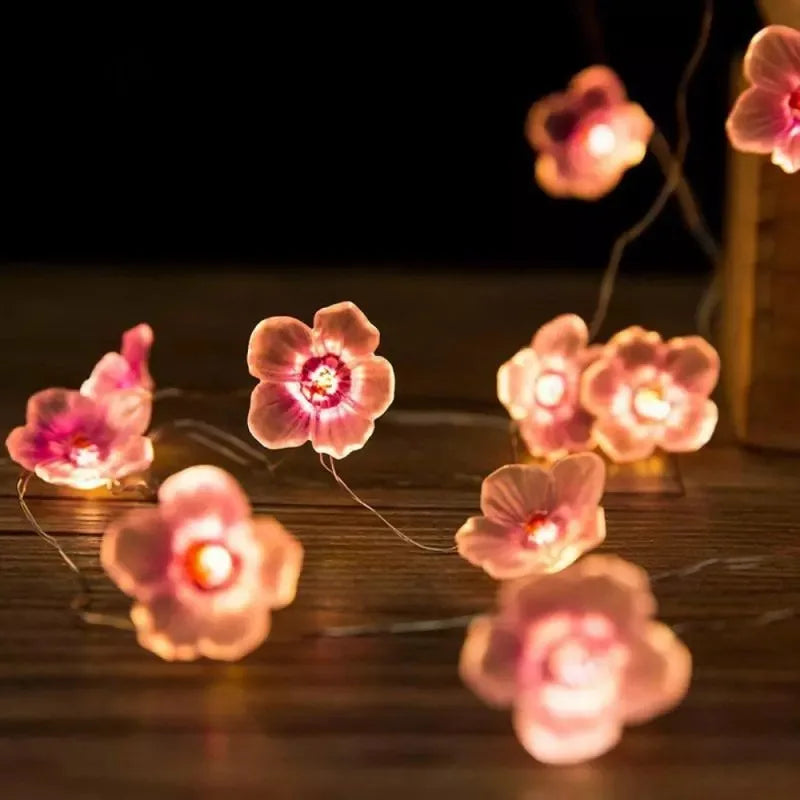 Cherry Blossom Fairy String Lights