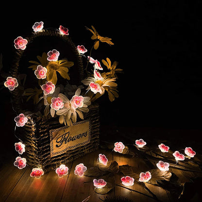 Cherry Blossom Fairy String Lights