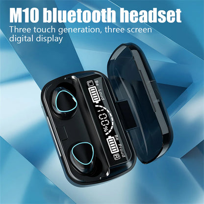 In-Ear Stereo Headphones with LED Display