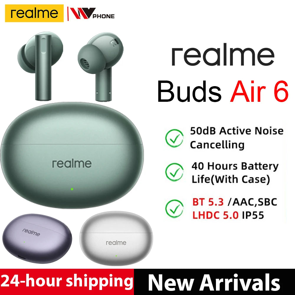 Global Version realme Buds AIR 6