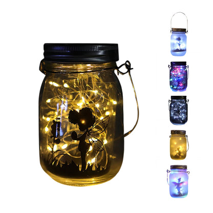 Mason Jar Fairy Lantern Light