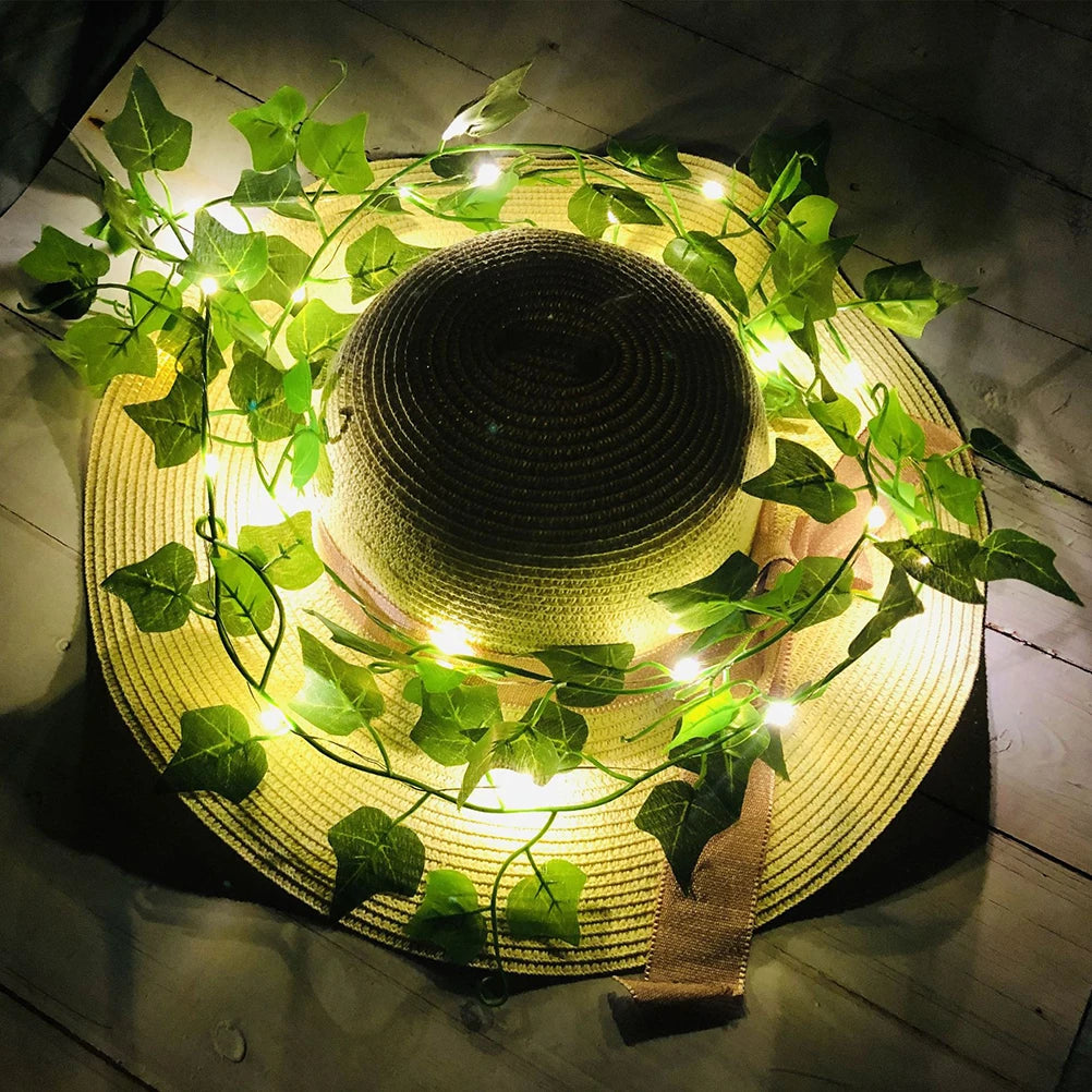 Maple Leaf Garland String Lights