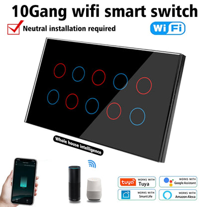 WIFI Smart Touch Light Wall Switch