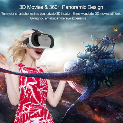 VR Shinecon Helmet 3D Glasses