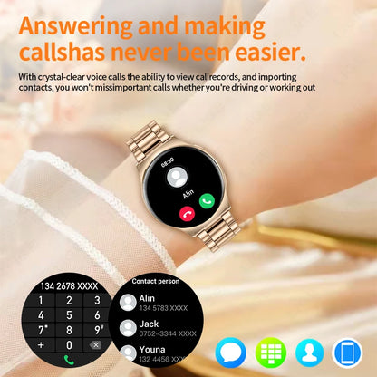 LIGE AMOLED Smart Watch AI Voice